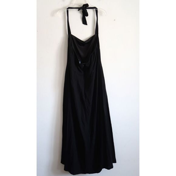 Hervelvetvase Black Maxi Dress - Size XL - Picture 4 of 6